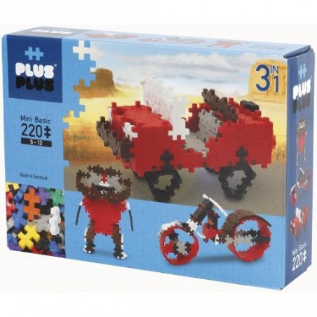 PLUS PLUS 220 PIEZAS BASIC 3 EN 1 