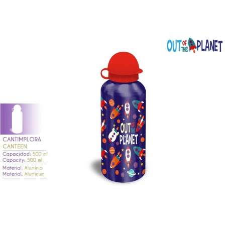 OUT PLANET BOTELLA DE ALUMINIO