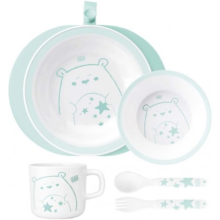 Saro Vajilla Plato Termo Sweet Dreamers Menta