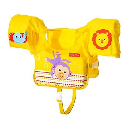 FISHER PRICE SET CHALECO CON MANGUITOS