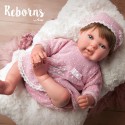 REBORN ARIAS 45 CM CAROLINA CON COJIN
