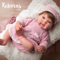 REBORN ARIAS 45 CM CAROLINA CON COJIN