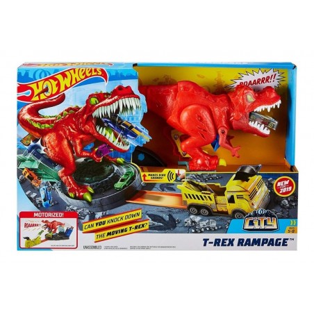 HOT WHEELS CITY T-REX RAMPAGE