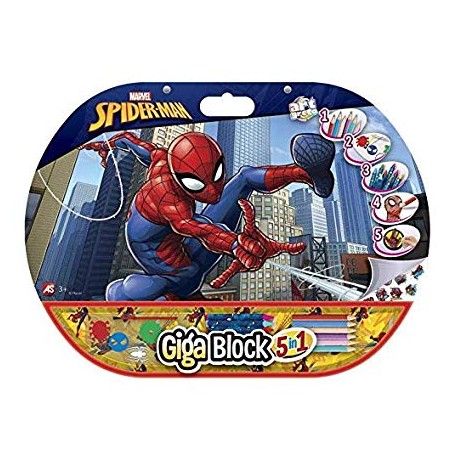 GIGA BLOCK SPIDERMAN 5 EN 1 