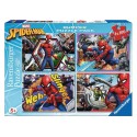 PUZZLE 4 X 100 SPIDERMAN