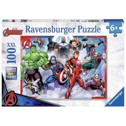 PUZZLE 100 PZAS XXL AVENGERS