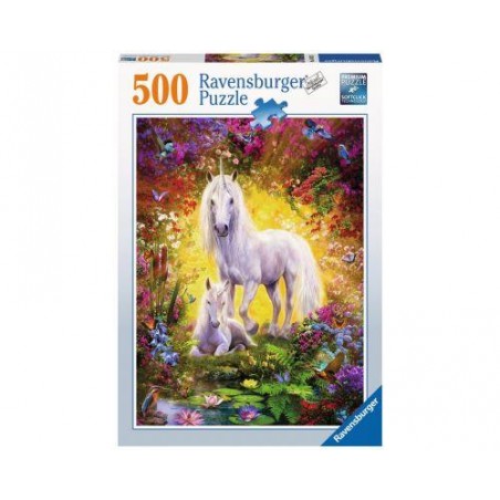 PUZZLE 500 PZAS UNICORNIO Y PORTICO