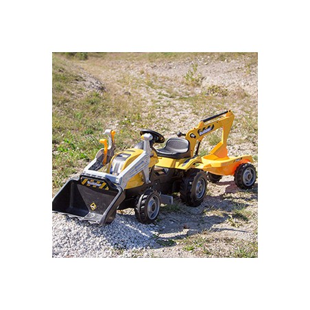 TRACTOR BUILDER MAX CON REMOLQUE