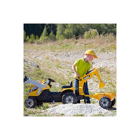 TRACTOR BUILDER MAX CON REMOLQUE