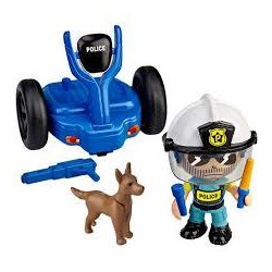PIN Y PON ACTION POLICIA CON SEGWAY
