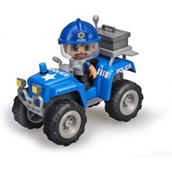 PIN Y PON ACTION POLICIA CON COCHE QUAD