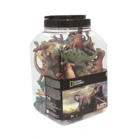 National G. Cubo Dinosaurios 40 Pcs