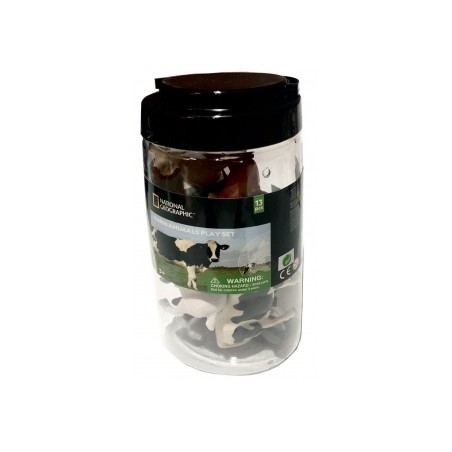 CUBO ANIMALES DE GRANJA 13 PIEZAS NATIONAL GEOGRAFIC