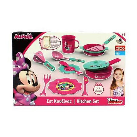MINNIE MOUSE SET DE COCINITA