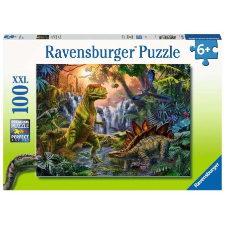 PUZZLE 100 PZAS XXL OASIS DE DINOSAURIOS