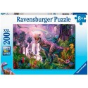 PUZZLE 200 PZAS XXL PAIS DE LOS DINOSAURIOS