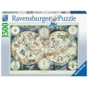 PUZZLE 1500 PZAS MAPA MUNDIAL DE BESTIAS