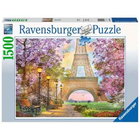 PUZZLE 1500 PZAS AMOR EN PARIS 
