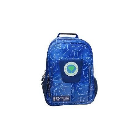 MOCHILA COLEGIAL BAGOOSE DOLPHINS EARTH 43 CM