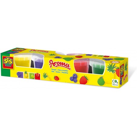 PASTA PARA JUGAR CON AROMA 4X90 GRAMOS