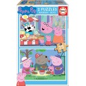 PUZZLE 2X25 PIEZAS PEPPA PIG