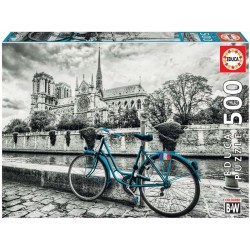 PUZZLE 500 BICICLETA CERCA DE NOTRE DAME