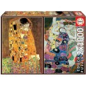 EDUCA 2x1000 EL BESO + LA VIRGEN, GUSTAV KLIMT