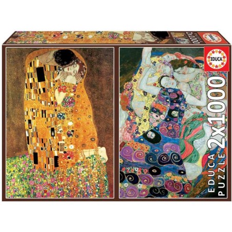 EDUCA 2x1000 EL BESO + LA VIRGEN, GUSTAV KLIMT