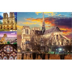 PUZZLE 1000 COLLAGE DE NOTRE DAME