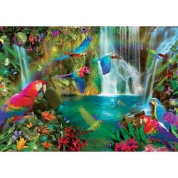 PUZZLE 1000 LOROS TROPICALES