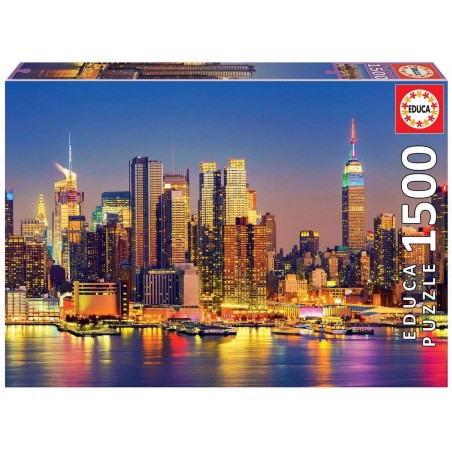 PUZZLE 1500 MANHATTAN DE NOCHE