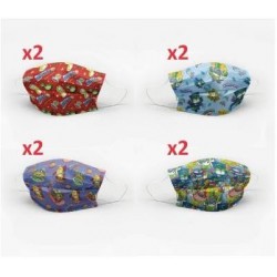 ZUPERZINGS MASCARILLA PACK 2 UNIDADES 6 A 9 AÑOS