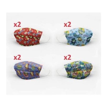 ZUPERZINGS MASCARILLA PACK 2 UNIDADES 6 A 9 AÑOS