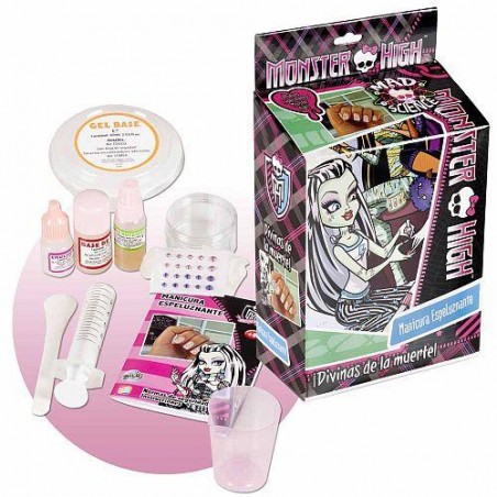 manicura espeluznante monster high