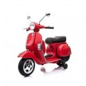 Moto Vespa Roja 6V
