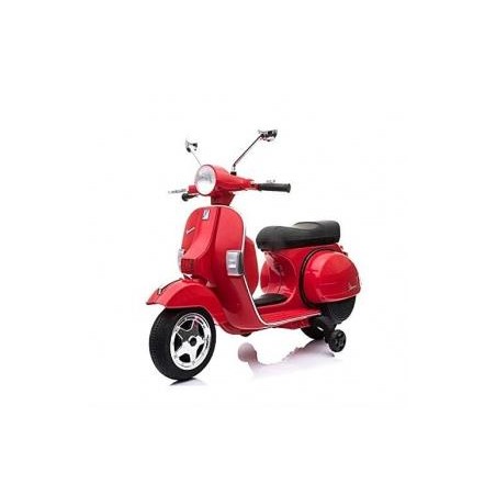 Moto Vespa Roja 6V