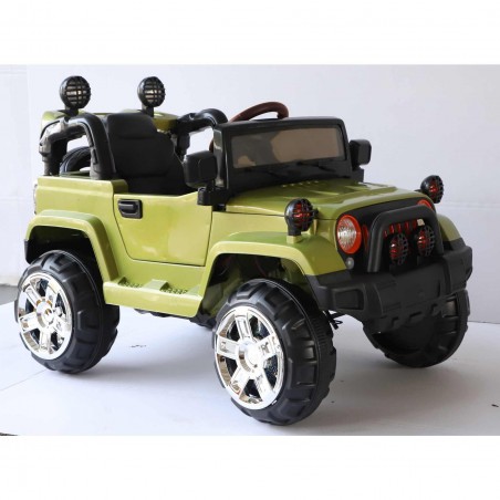Coche Eléctrico 4x4 Verde 12V