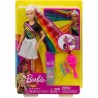 Barbie Muñeca con Pelo de Arcoiris