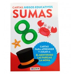 Cartas Juegos Educativos - Sumas