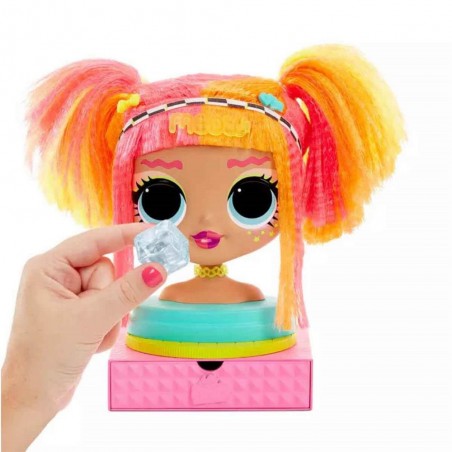 LOL SURPRISE NEONLICIOUS STYLING HEAD