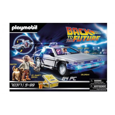 Playmobil Back To The Future Delorean 70317