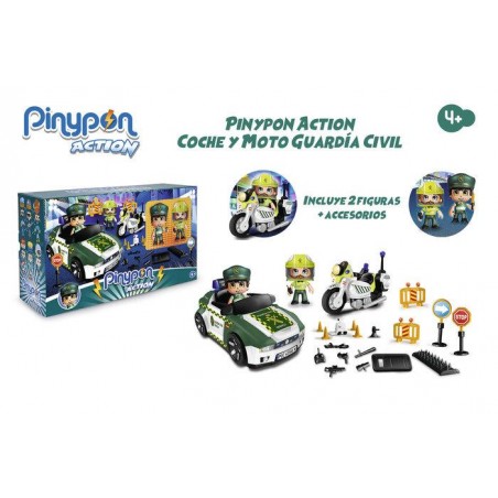 PIN Y PON ACTION COCHE GUARDIA CIVIL