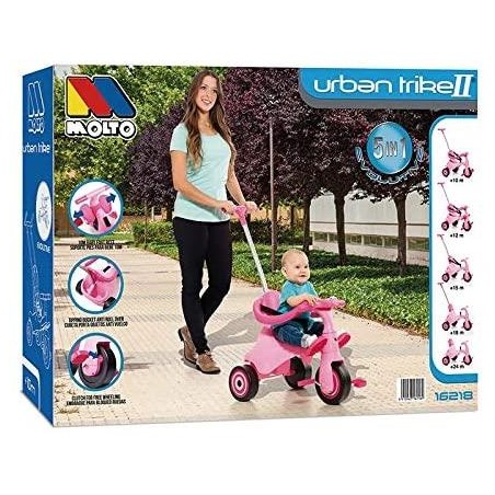 molto triciclo urban trike II rosa