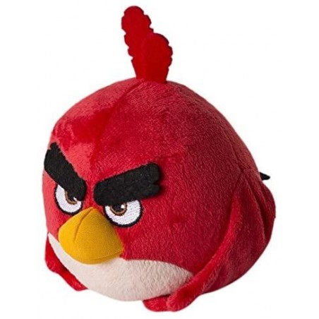 ANGRY BIRDS PELUCHE BASICO 12CM RED