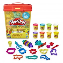Play-Doh Súper Maletín Plastilina 20 Accesorios