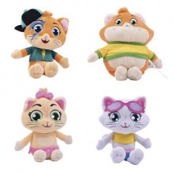 44 GATOS PELUCHE MUSICAL 20 CM 1 UNIDAD