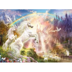 PUZZLE 500 PUESTA SOL UNICORNIO