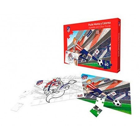 ATL.MADRID JUNIOR COLOUR PUZZLE 40 PIEZAS