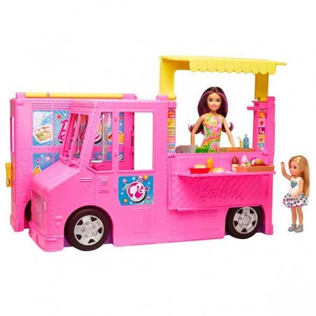 VEHICULO DE HELADOS BARBIE Y HERMANITA