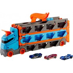 HOT WHEELS CAMION DEL TRANSPORTE CONVERTIBLE